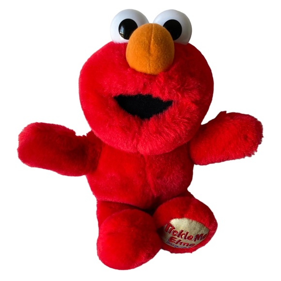 Tickle Me Elmo Surprise 12" Talking Plush Vintage 2000 Tested Works Y2K. - Picture 1 of 12